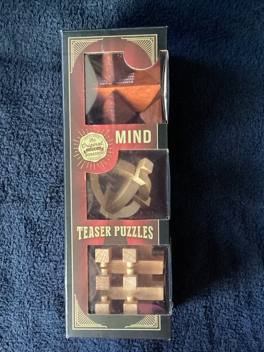 New Samsonico Mind Teaser Wooden Puzzles